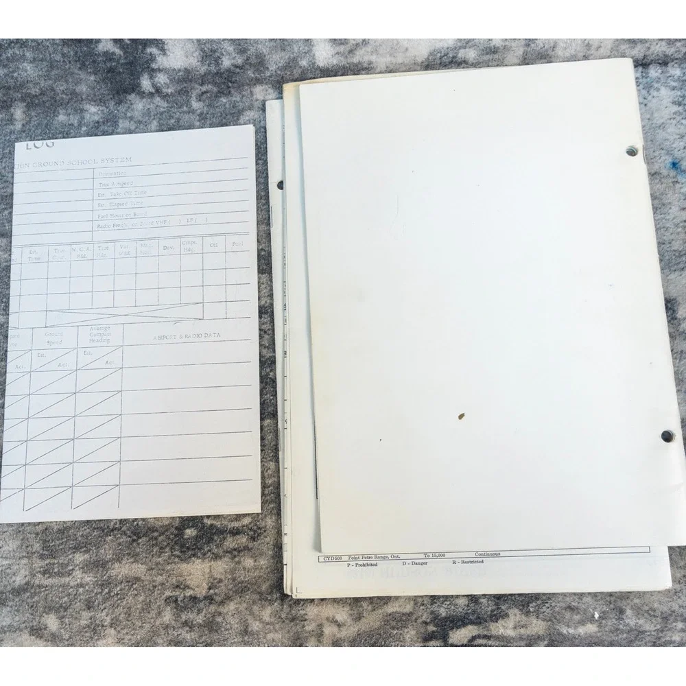 Vintage Commercial Pilot Examination Guide Felsenthal Instruments Manual